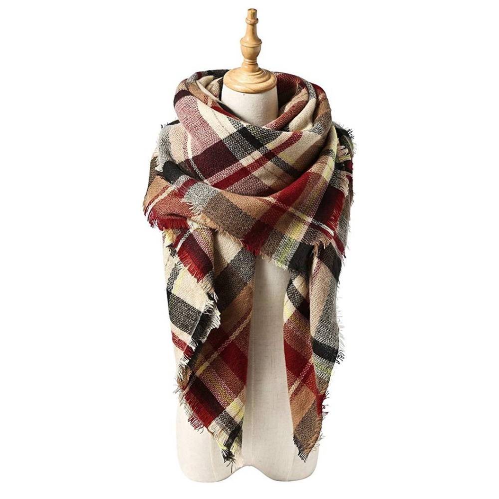 Zando Plaid Scarf